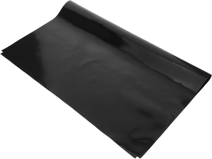 Kookplaat Beschermer Mat Protector Koken Beschermen Antislip Ontwerp 61x52cm Zwart - Foto 1