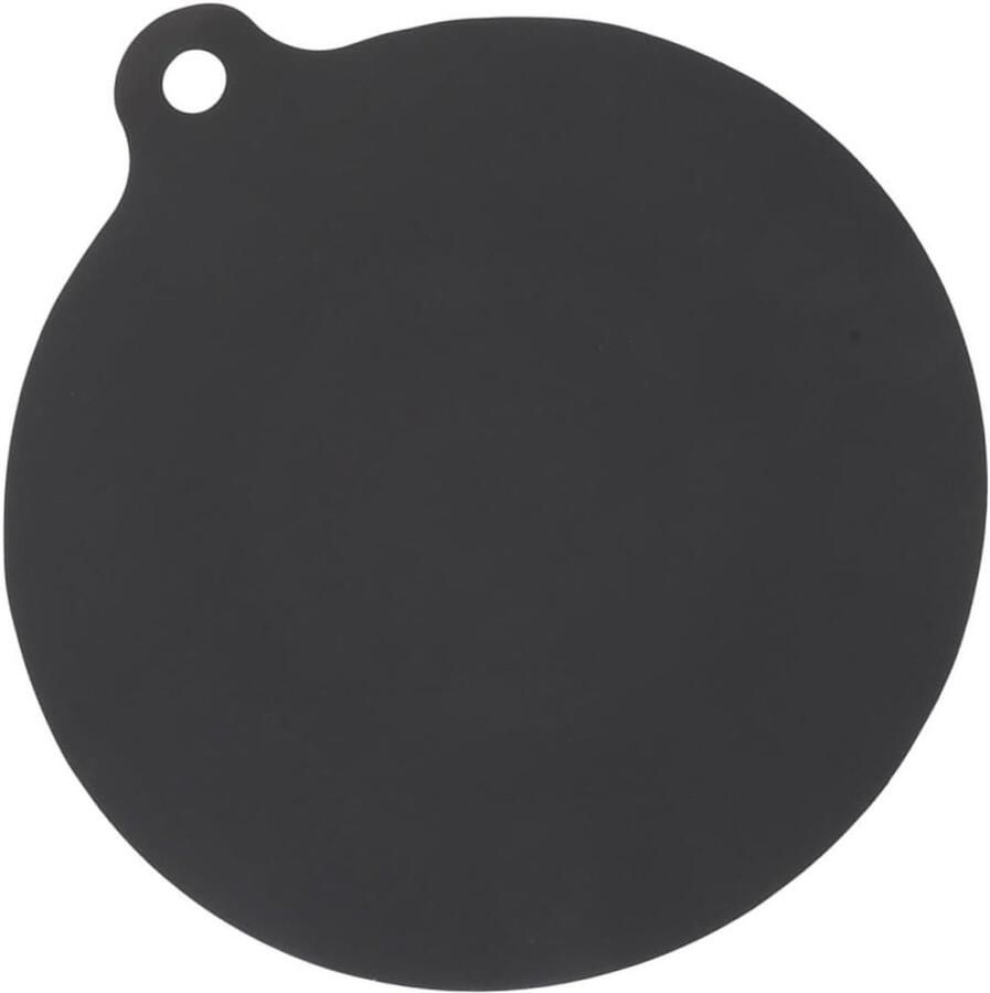 Kookplaat Beschermer Siliconen Mat Koken Hittebestendig Antislip 27 cm Zwart