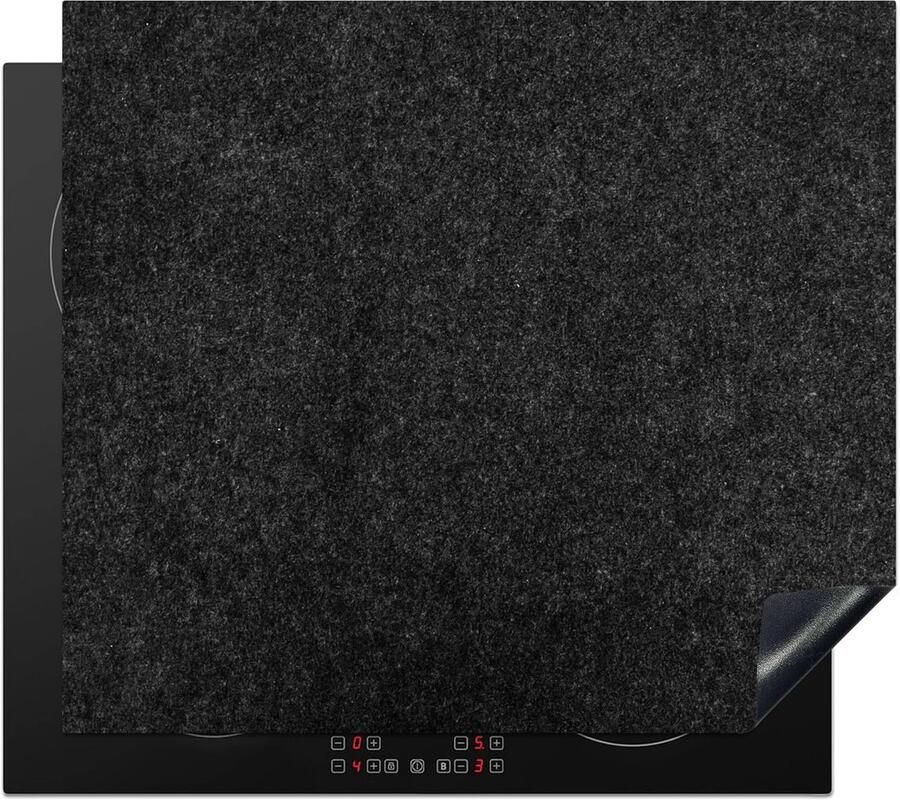 Kookplaat Beschermer Werkblad Beschermer Keuken Decoratie Anti Slip Mat 60x52 cm Zwart Graniet