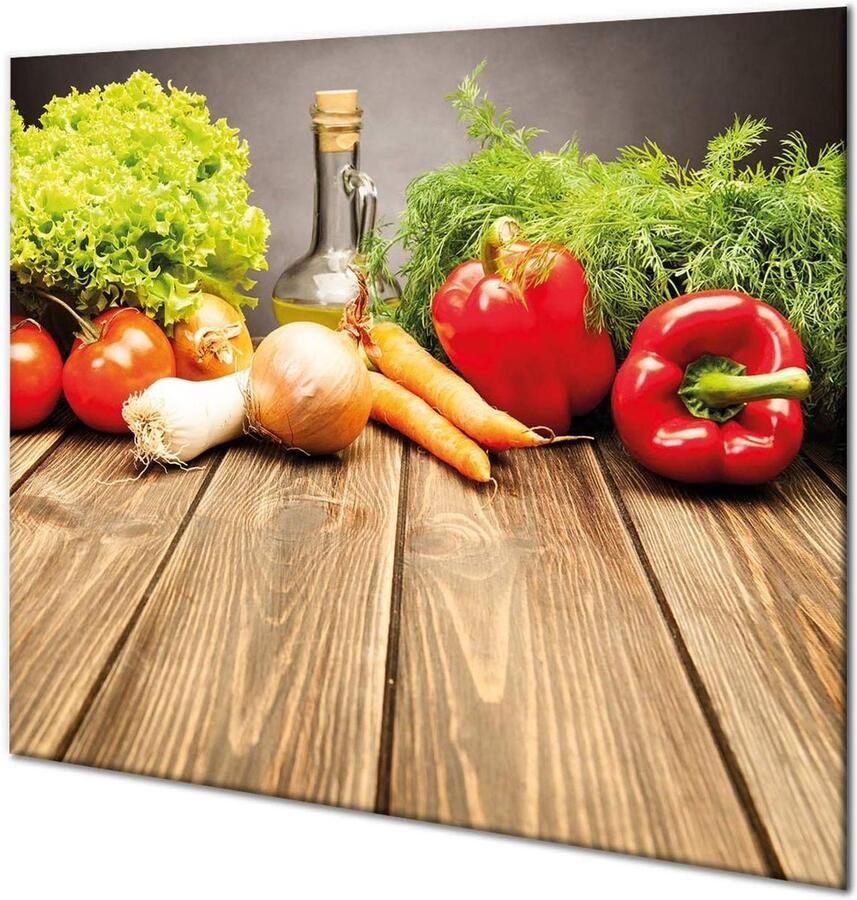 Kookplaat Beschermer Werkblad Paneel Keuken Werkruimte Gehard Glas 60 x 52 cm Transparant