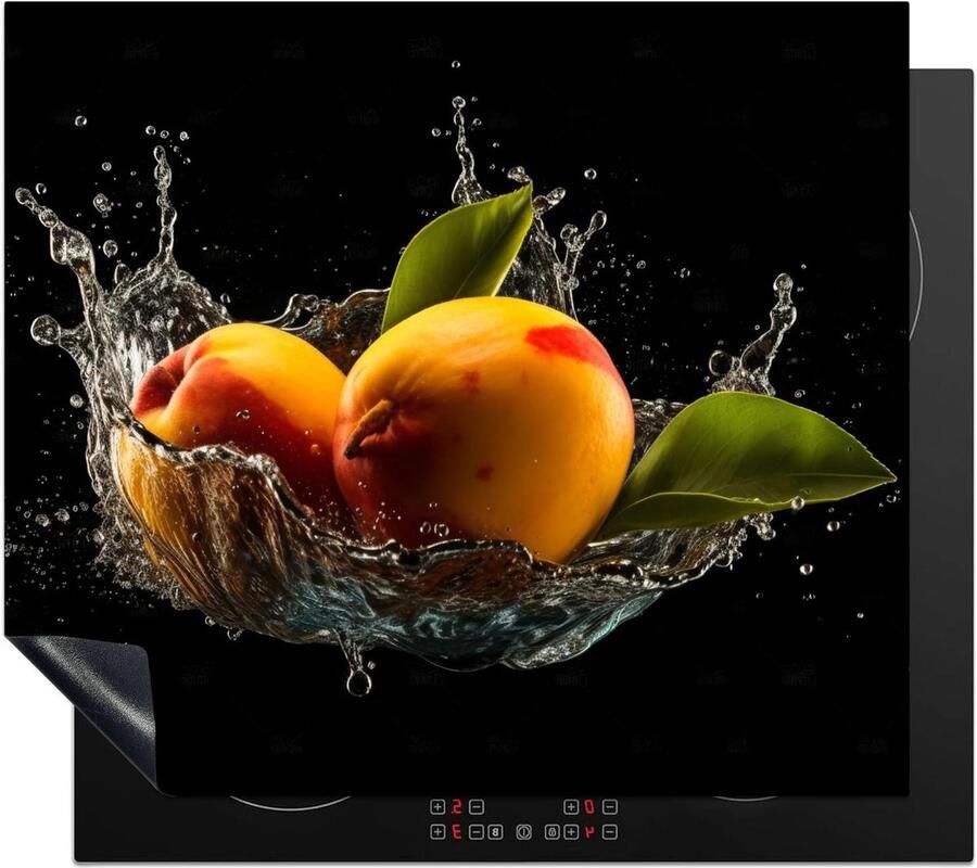 Kookplaat Beschermer Werkbladmat Inductie Keuken Werkruimte Unieke Foto Print 58x51 cm Mango Bladeren