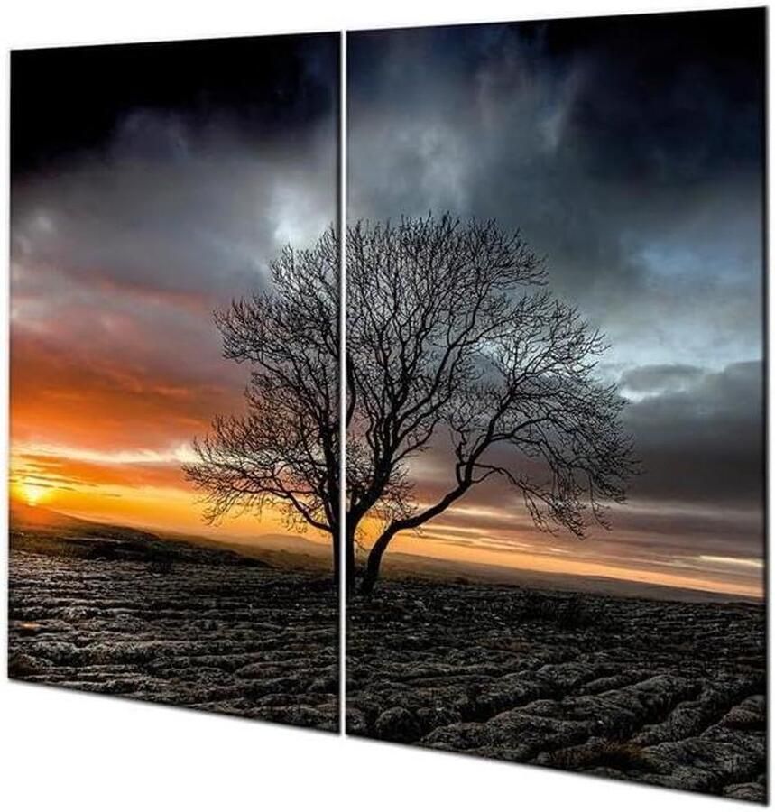 Kookplaat Beschermers Aanrecht Blad Keuken Werkruimte Krasbestendig Glas 2x 30x52 cm Donker