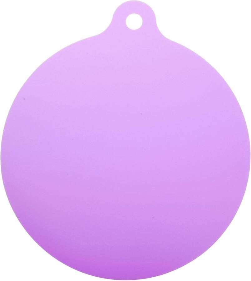 Kookplaat bescherming Inductie mat Keuken bescherming Antislip hittebestendig 22 cm Paars