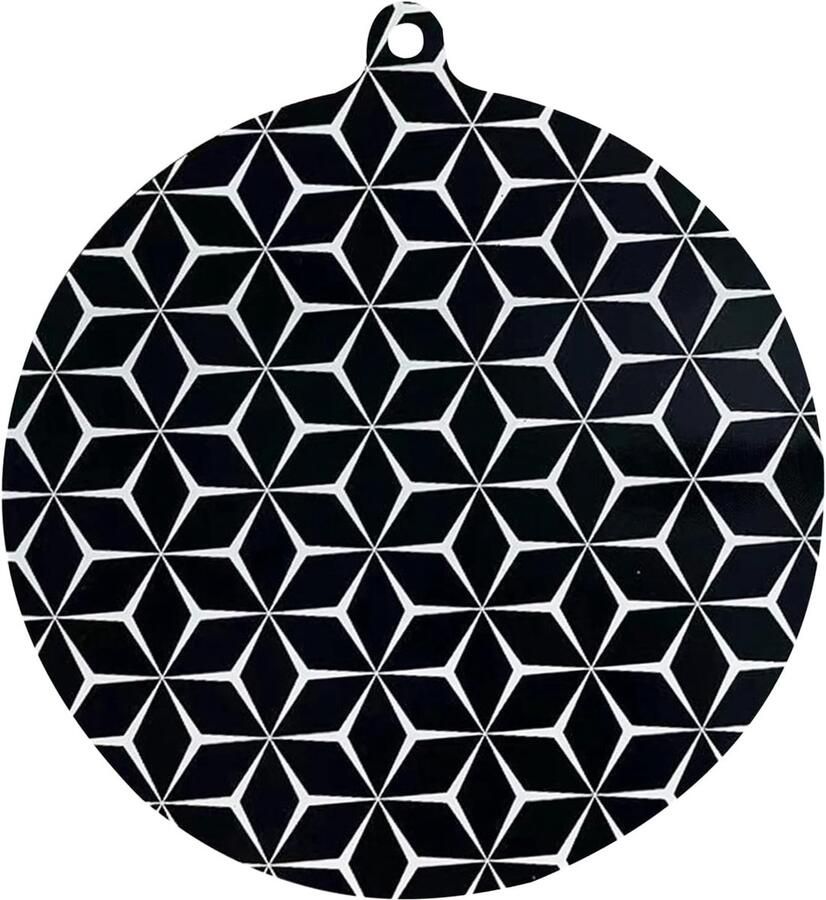 Kookplaat Bescherming Inductie Mat Krasvrij Houden Hittebestendig Siliconen 249 x 233 cm Zwart