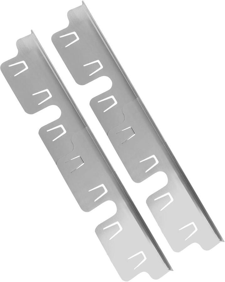 Kookplaat Bescherming Werkblad Vulling Keuken Netjes Houden Aanpasbare Lengte 13-27 Inch Zilver