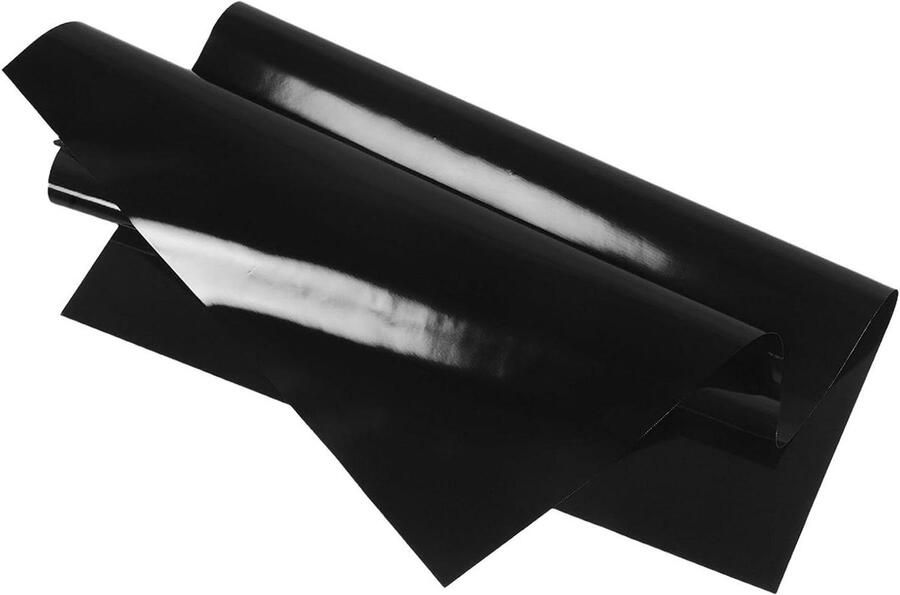 Kookplaat Beschermmat Fornuis Mat Koken Beschermen Hittebestendig Antislip 76x53cm Zwart