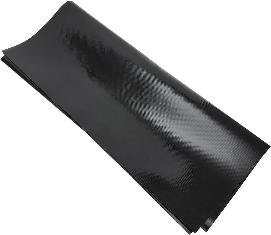 Kookplaat Beschermmat Fornuis Protector Kookplaat Beschermen Antislip & Wasbaar 54 x 90 cm Zwart