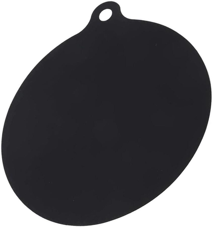 Kookplaat Beschermmat Inductie Mat Kookplaat Beschermen Antislip Siliconen 16 cm x 19 cm Zwart