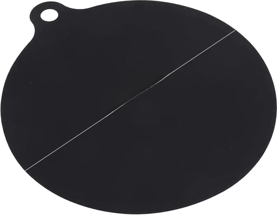 Kookplaat Beschermmat Inductie Mat Veilig Koken Hittebestendig Materiaal 22cm x 25cm Zwart