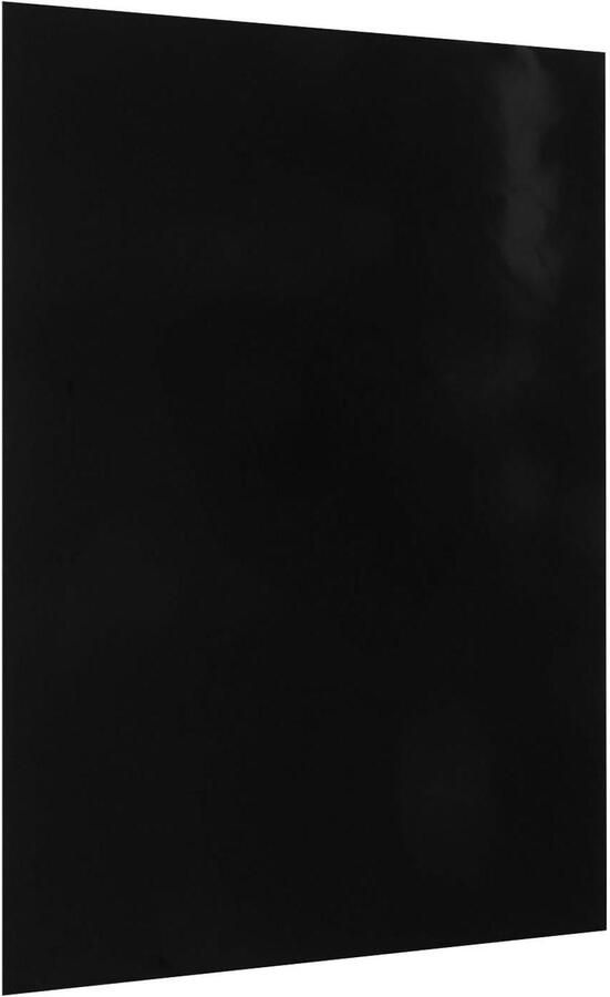 Kookplaat Beschermmat Werkblad Protector Keuken Beschermen Hittebestendig Materiaal 76x53 cm Zwart - Foto 1