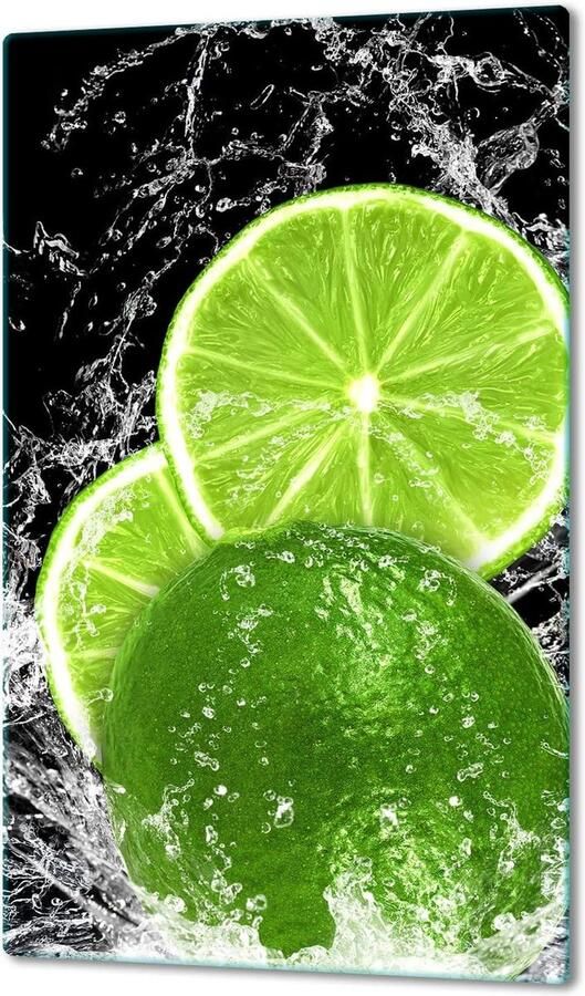 Kookplaat Cover Glasplaat Bescherming Keuken Beschermen Gehard Glas 30x52 cm Groen