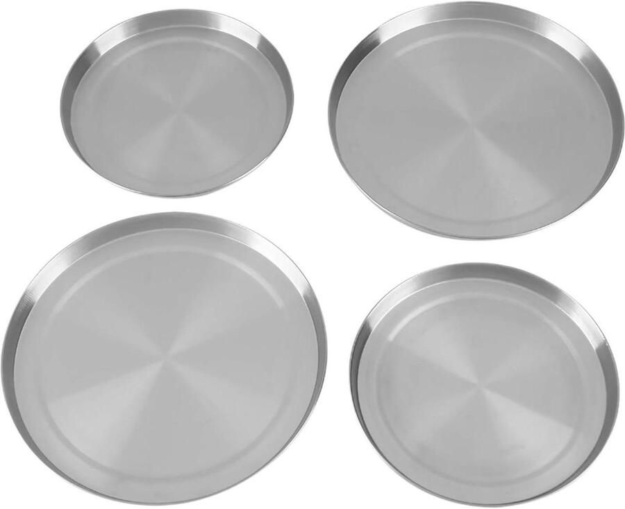 Kookplaat Covers Fornuis Beschermers Keuken Opruimen Roestvrij Staal 2 maten Zilver