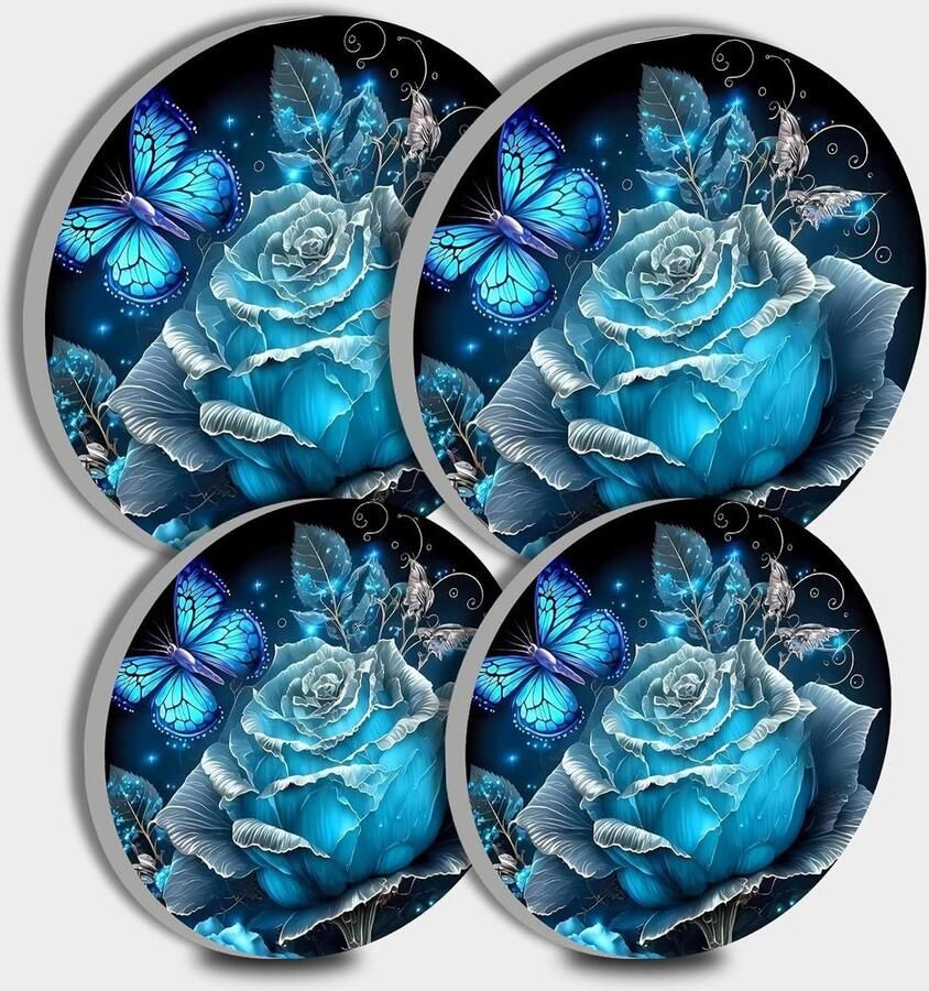 Kookplaat Covers Fornuis Beschermers Keuken Organisatie Roestvrij Staal 20cm en 25cm Zilver