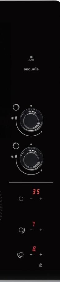 Kookplaat Gemengd met Inductie en Gas Elektrische Kookplaat met Zijdelingse Bediening