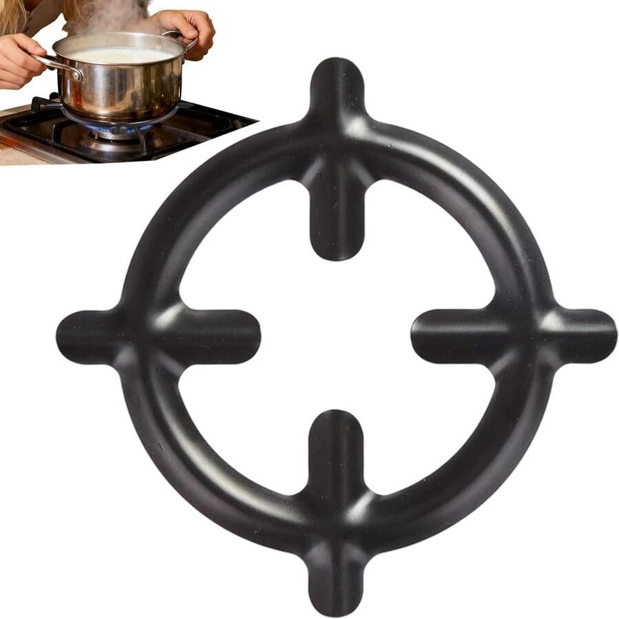 Kookplaat Houder Kookgerei Stabilisator Veilig Koken Antislip En Hittebestendig 17 x 13 x 15 cm