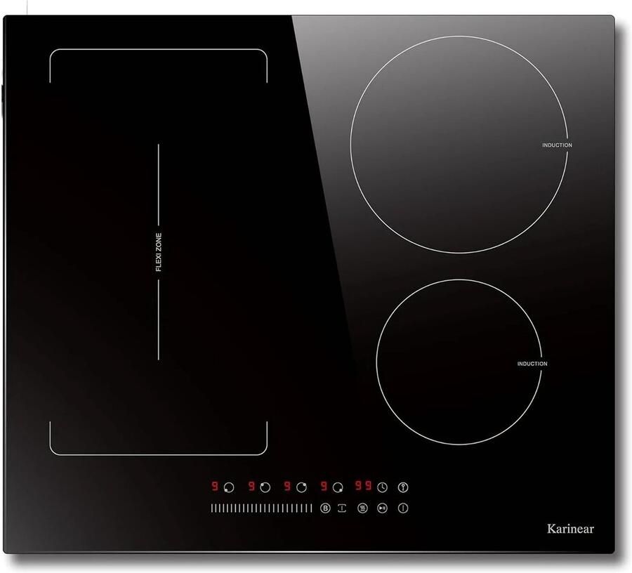 Kookplaat Inductie Kookplaat Inductie Kookplaat Vrijstaand Inductie Fornuis 59 x 52 cm