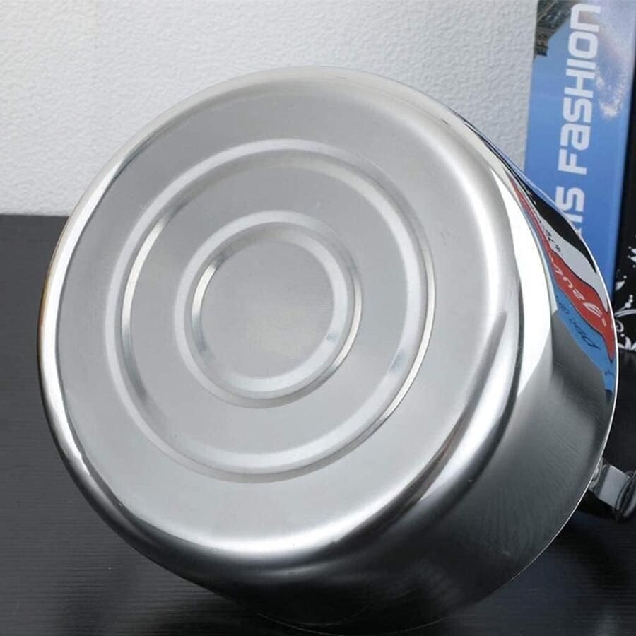 Kookplaat Ketel Theepot Waterkoker Water Koken Gezondheidsveilig Roestvrij Staal 6L Zilver