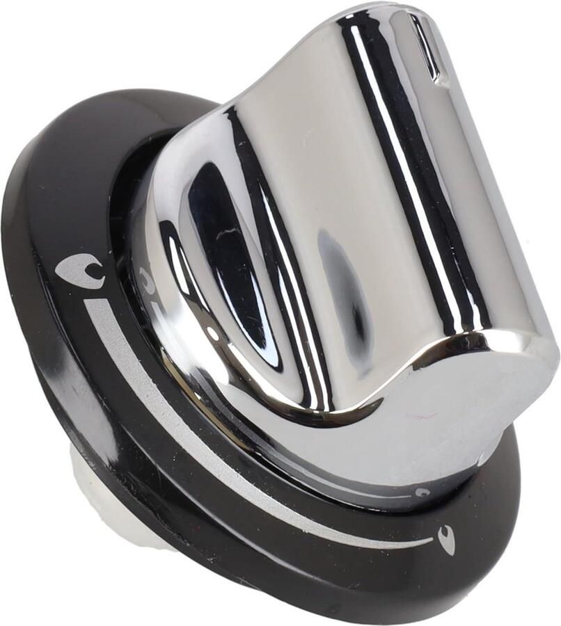 Kookplaat Knop Oven Bedienknop Fornuis Reparatie Directe Vervanging Standaard Maat Zilverkleurig