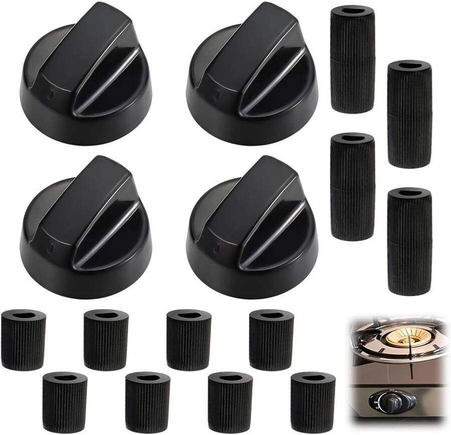 Kookplaat Knoppen Set Inclusief 12 Adapters