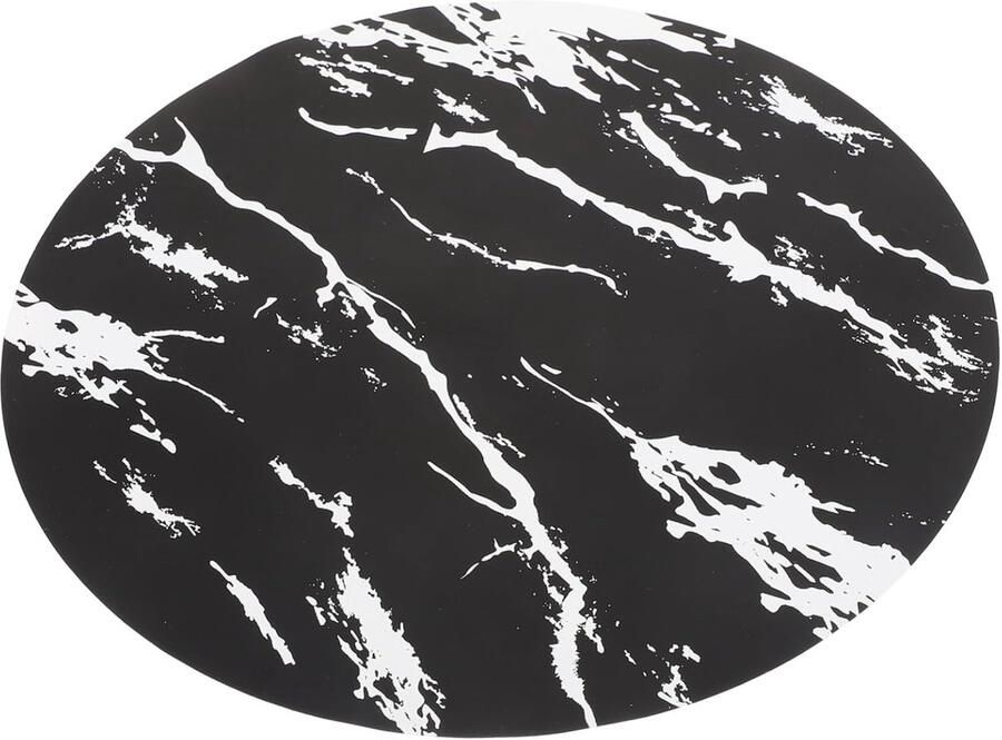 Kookplaat Mat Beschermmat Keuken Koken Beschermen Flexibel Siliconen 24 x 24 cm Zwart