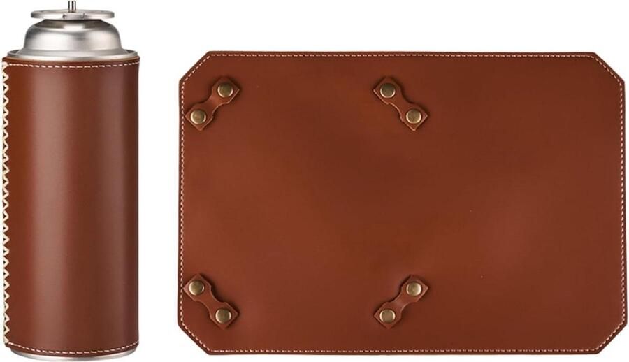 Kookplaat Mat Beschermmat Kookplaat Buiten Koken Hittebestendig 30 x 20 cm Bruin