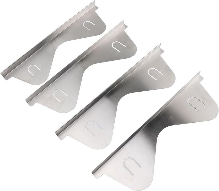 Kookplaat Opening Vuller Kookplaat Beschermer Keuken Schoonhouden Uitschuifbaar Verstelbaar 35-70 cm Zilver