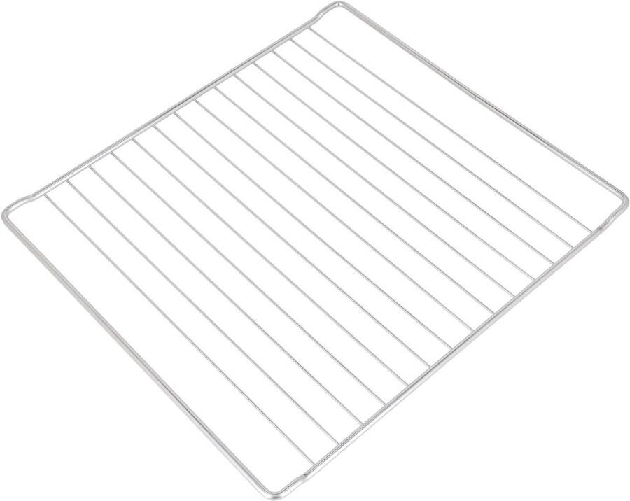 Kookplaat Ovenplank Ovenrooster Plank Onderdeel Vervangen Universele Pasvorm 365 x 397 mm Chroom