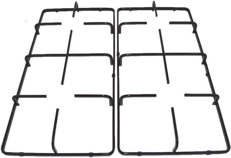 Kookplaat Pan Ondersteuning Gaskookplaat Stand Fornuis Reparatie Universele Pasvorm 230mm x 475mm Zwart