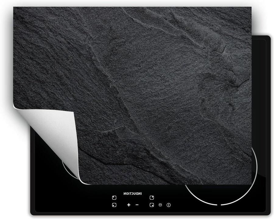 Kookplaat Protector Aanrechtblad Mat Keuken Decoratie Krasbestendig Oppervlak 70x52cm Leisteen