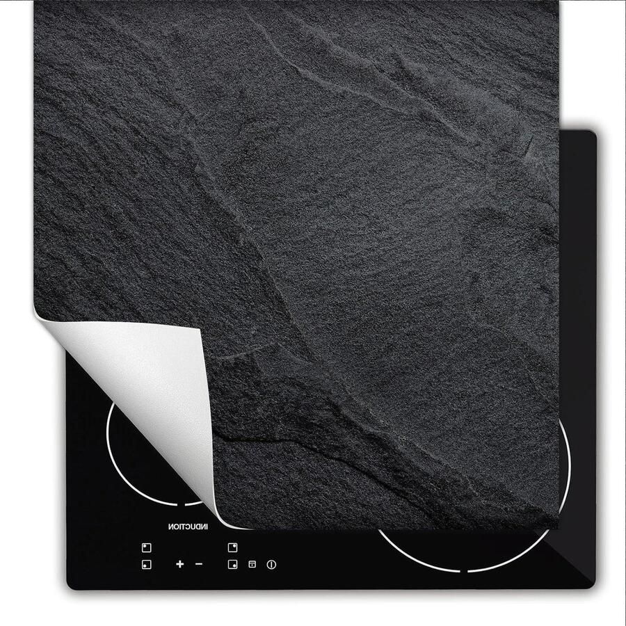 Kookplaat Protector Aanrechtblad Mat Keuken Werkruimte Krasbestendig Vinyl 60x52 cm Leisteen