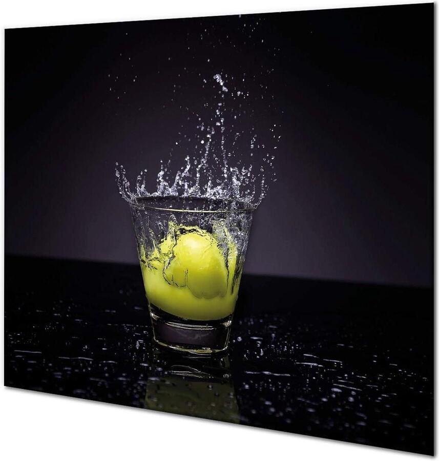 Kookplaat Protector Snijplank Werkblad Keuken Werkruimte Gehard Glas 60x52 cm Transparant