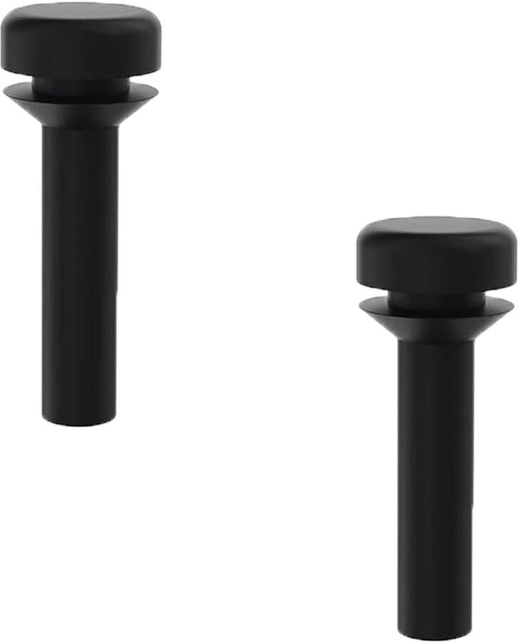 Kookplaat Rubberen Voetjes Apparaat Stabilisatoren Keuken Veiligheid Directe Vervanging 10x7x2 cm Zwart
