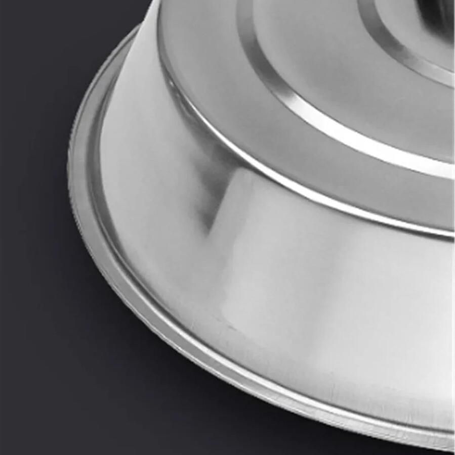Kookpot Deksel Koekenpan Vervanging Keuken Bakplaat Roestvrij Staal 36cm Diameter
