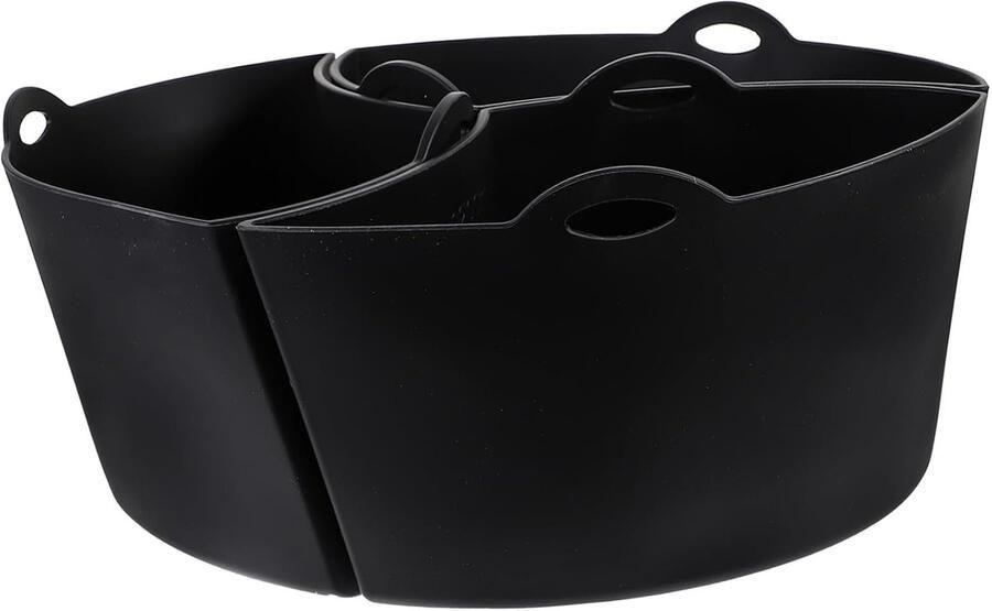 Kookpot Liner Keuken Accessoire Dagelijks Koken Hittebestendig Silicone 7 Liter Zwart