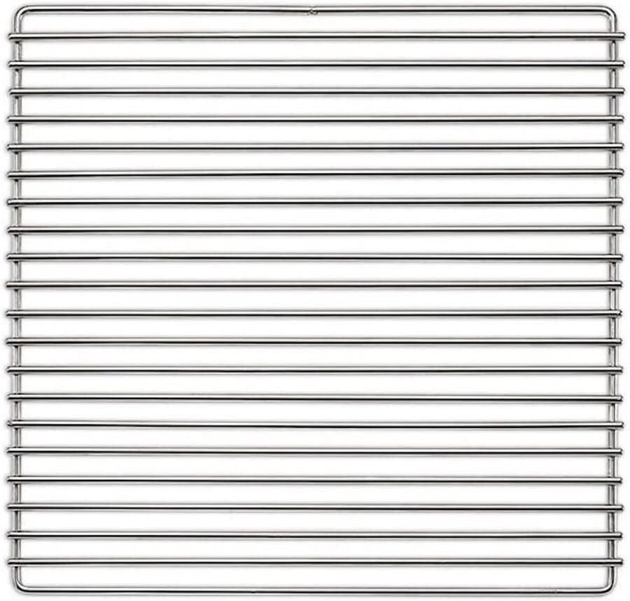 Kookrooster Grillrooster BBQ Plaat Buiten koken 304 Roestvrij staal 33 Inch Zilver