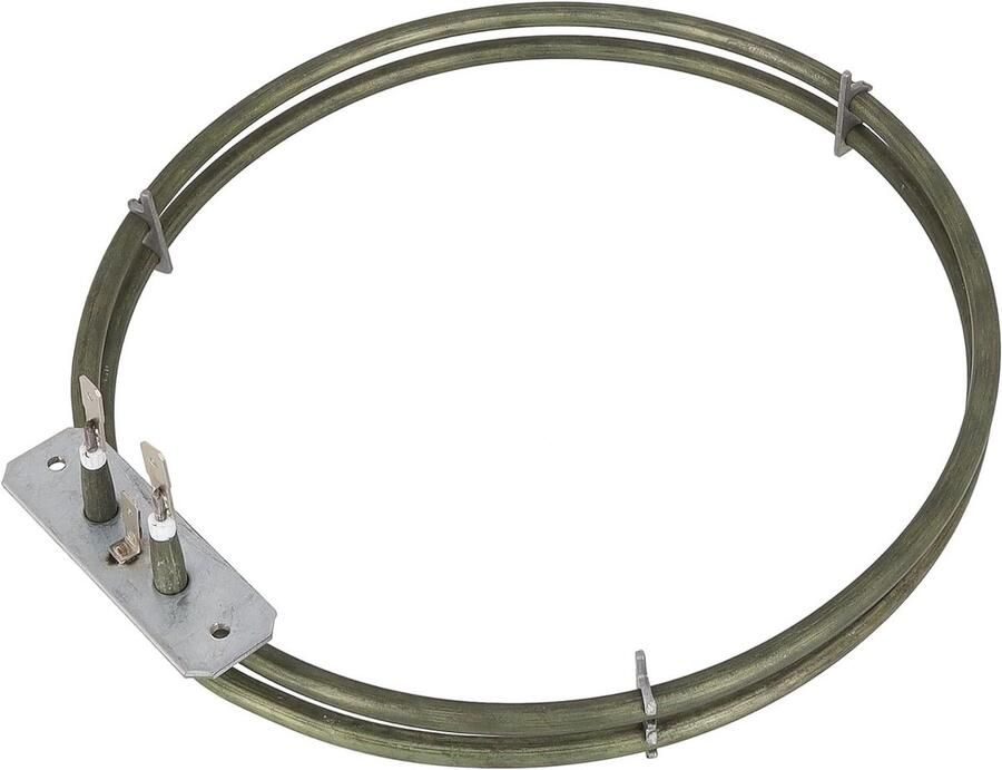 Kookventilator Oven Element Ventilator Verwarmingselement Oven Reparatie 2100W Vermogen Rond Zilver