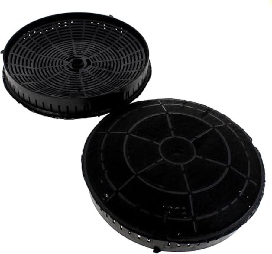 Koolstoffilter voor afzuigkap – 2 stuks Ø 172 mm