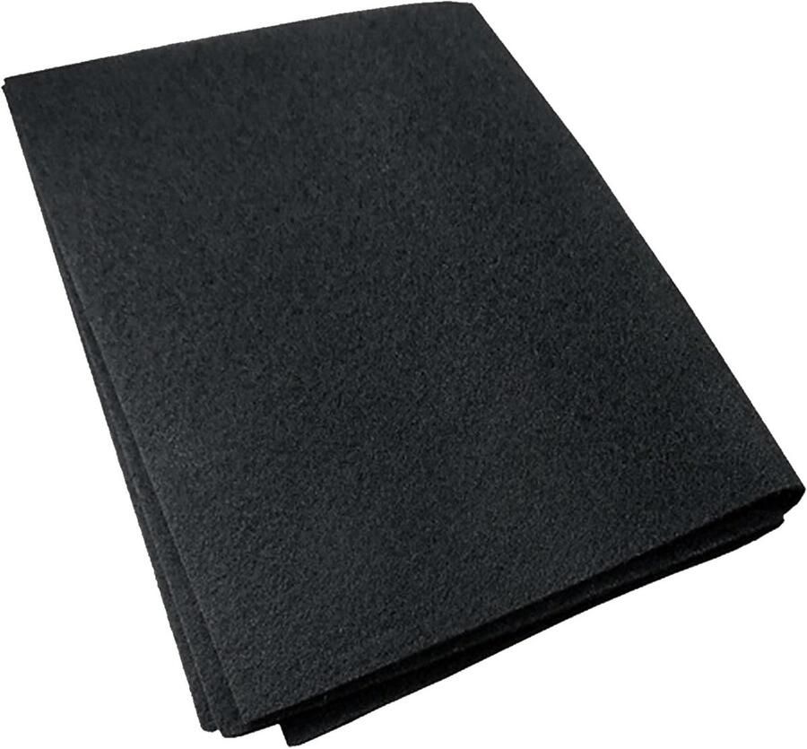 Koolstoffilter voor afzuigkap vlambestendig en hoge absorptie vervangingsfilter 57 x 47 cm ideaal voor keukenventilatie en geurabsorptie