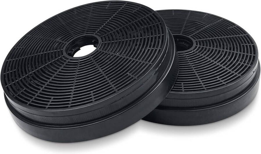 Koolstoffilters voor afzuigkappen passend voor Klarstein modellen actieve kool 175x32.5mm 2 Stuk keuken zwart