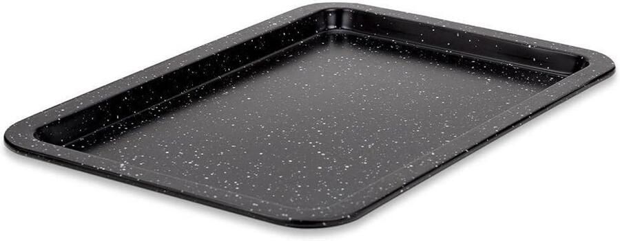 Koolstofstalen Bakplaat met Granieten Antiaanbaklaag voor Oven en Pizza