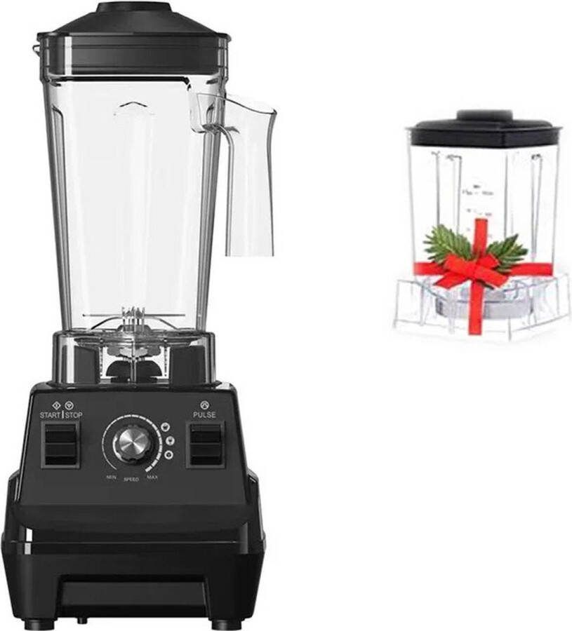 Koopiez Mix Mini Pro Keuken Mixer Mini Smoothie Blender Baby Food MilikShake 1800W Zwart