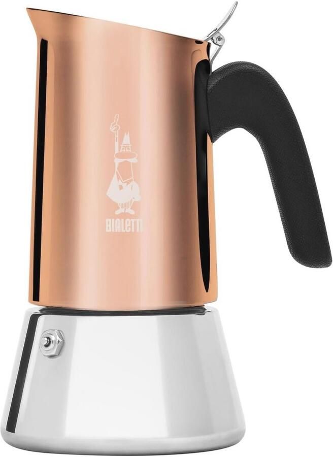 Koperen espressomachine voor 6 kopjes - Foto 1