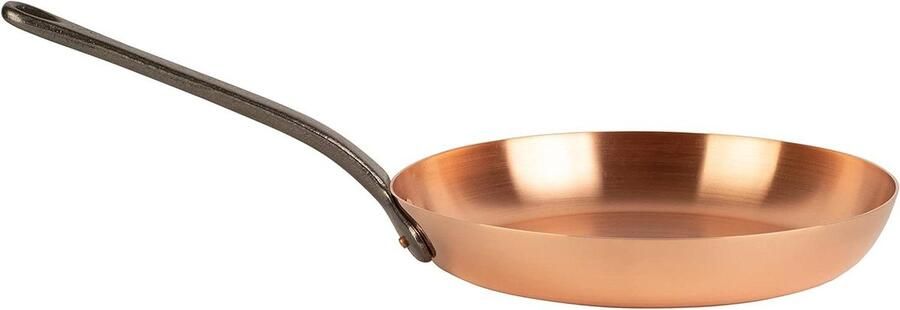 Koperen Koekenpan Pure Koperen Pan Gelijkmatig Koken Dikwandig Massief Koper 28 cm Koper