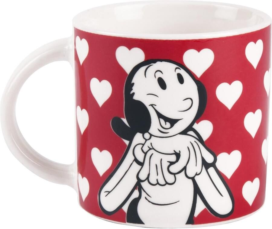 Kopje Koffie Espresso Kopje Koffie Moment Magnetronbestendig 5.9 x 5.9 cm Rood