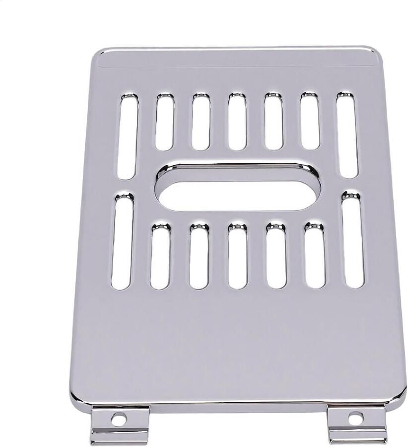 Kopjesbakje Onderzetter Koffiemachine Onderdeel Roestvrijstaal 17.5x11.5x2.6 cm Zilver