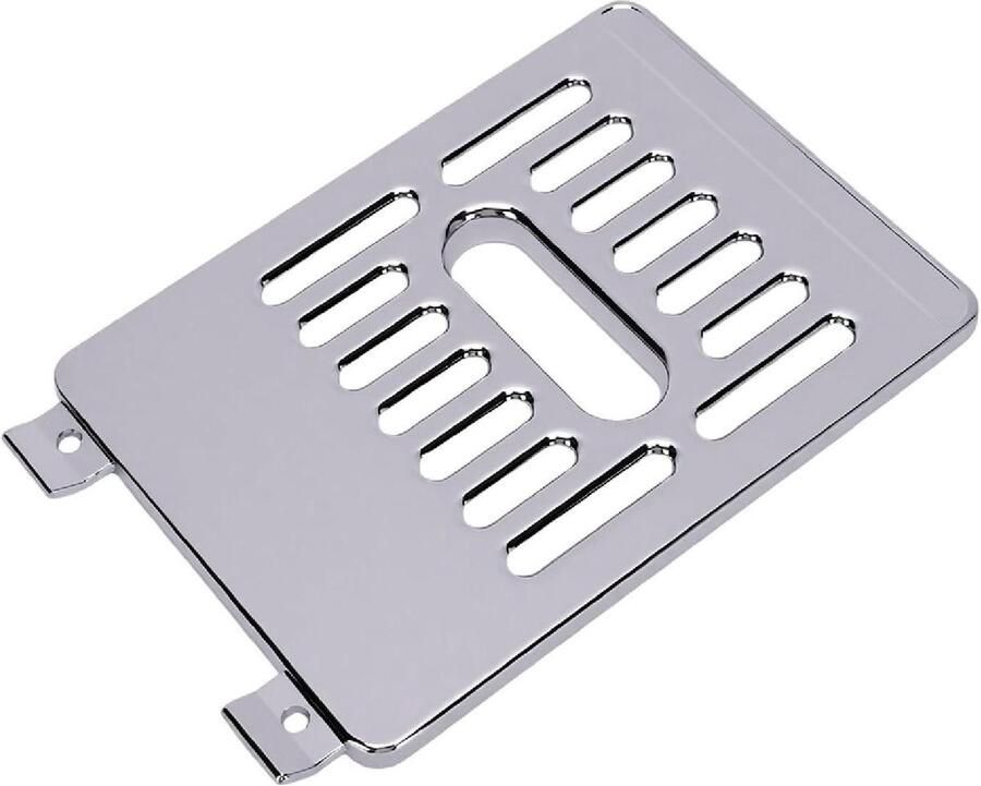 Kopjesonderzetter Vervanging Lade Koffiemachine Koffie Zetten Roestvrij Staal 17.5x11.5x2.6 cm Zilver - Foto 1