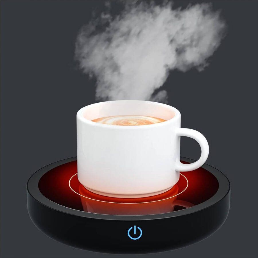 Kopjeswarmer elektrische warmhoudplaat van 50 W met DRIE temperatuurinstellingen