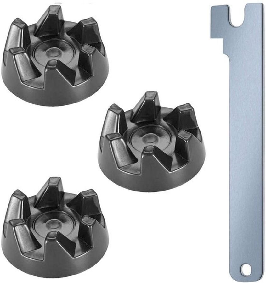 Koppeling 9704230 Blenderkoppeling Inclusief montagesleutel Compatibel met Kitchenaid Reserveonderdelen voor blender Geschikt v