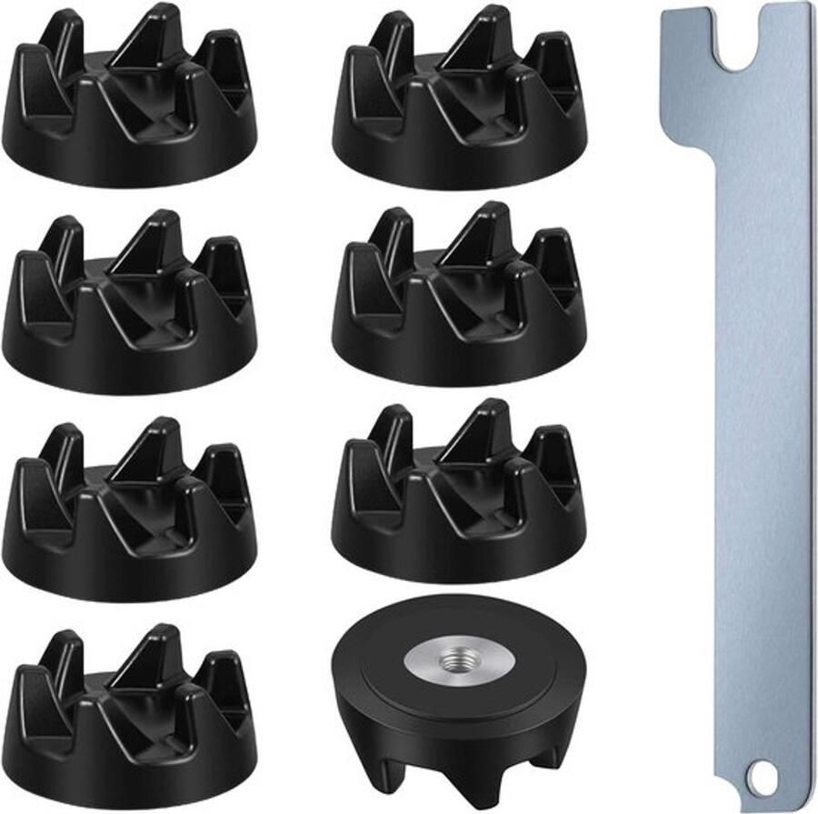 Koppeling met verwijdergereedschap 8 stuks 9704230 koppeling geschikt voor verwijdergereedschap geschikt voor KSB3 KSB5 KSB52 5KSB5 5KSB52 originele koppeling voor blenders blenderaccessoires