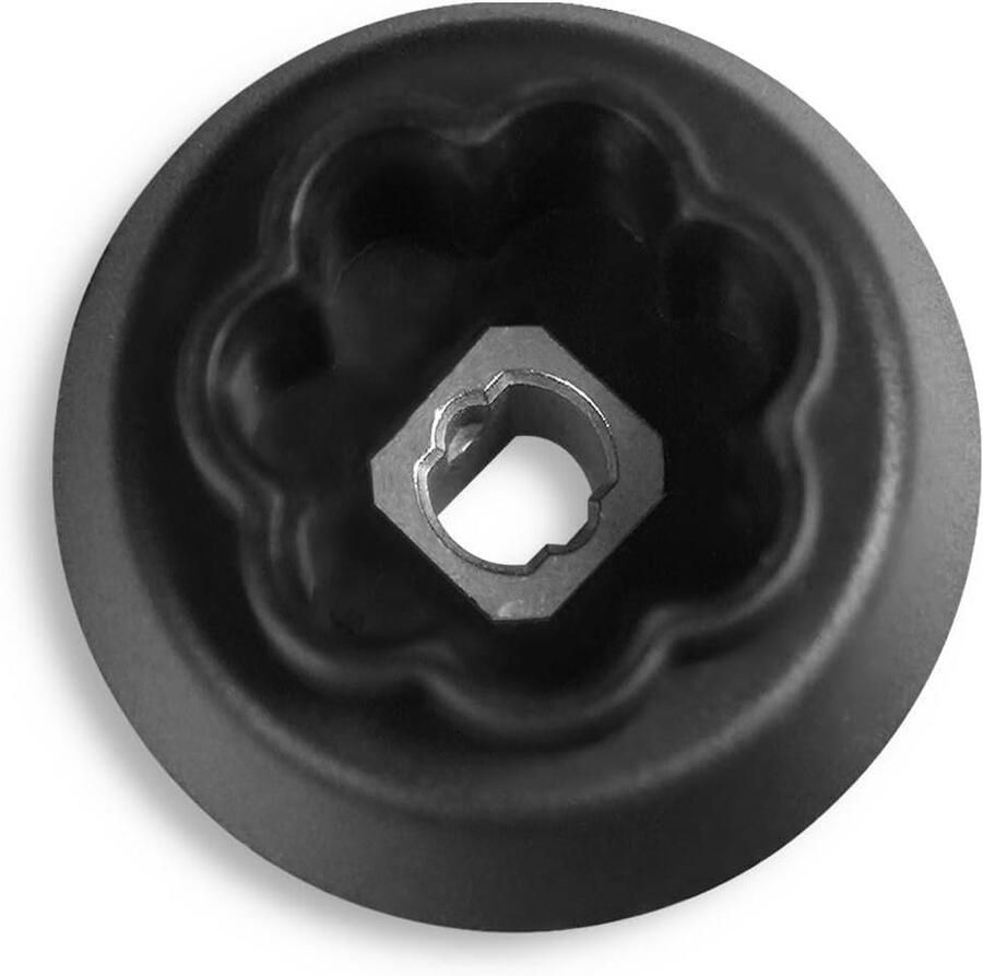 Koppeling Vervanging Keukenmachine Onderdeel Apparaat Reparatie Duurzaam Polyester 10.3 x 7.9 cm Zwart